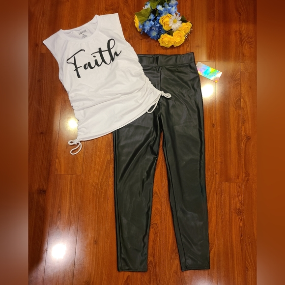 Threads & Others Black Push Up Leggings Size Large - Picture 7 of 8